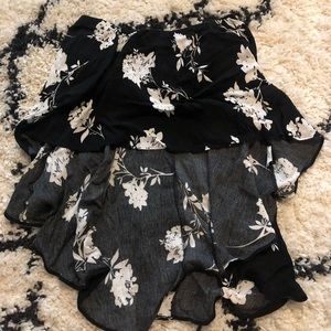 High Low Crop top
